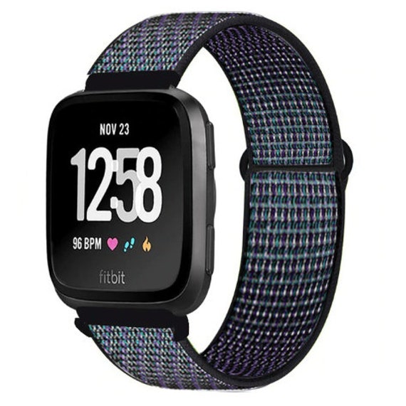 Fitbit Watch Band Nylon Loop Band Strap Fitbit Etsy