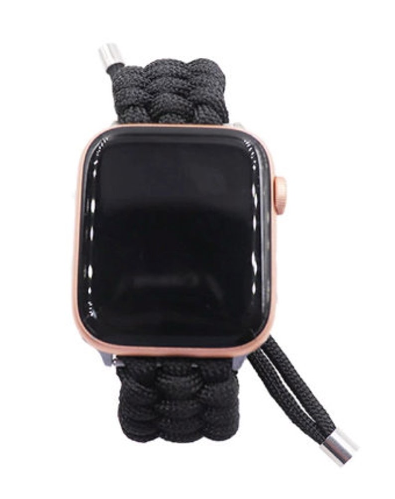 Braided Apple Watch Band Outdoor Stretchy Rope Band Solo Etsy