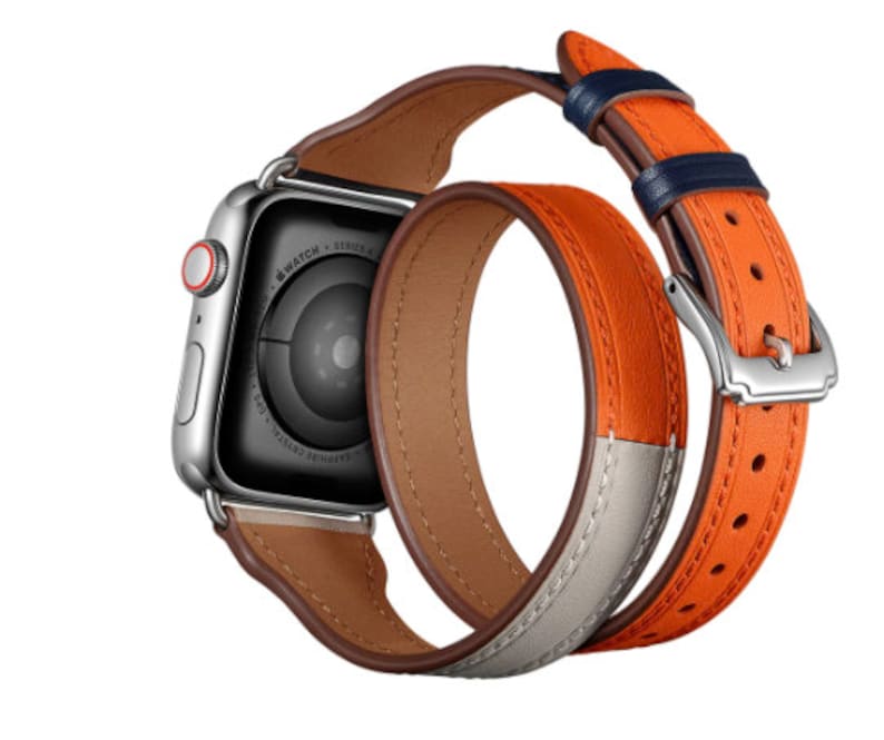 Double Tour Leather Band for Apple watch band 38mm 40mm Etsy