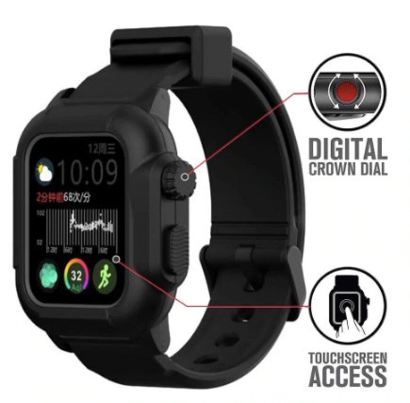 Apple Watch Band Sport Water Resistant Swimming Watch Band Etsy