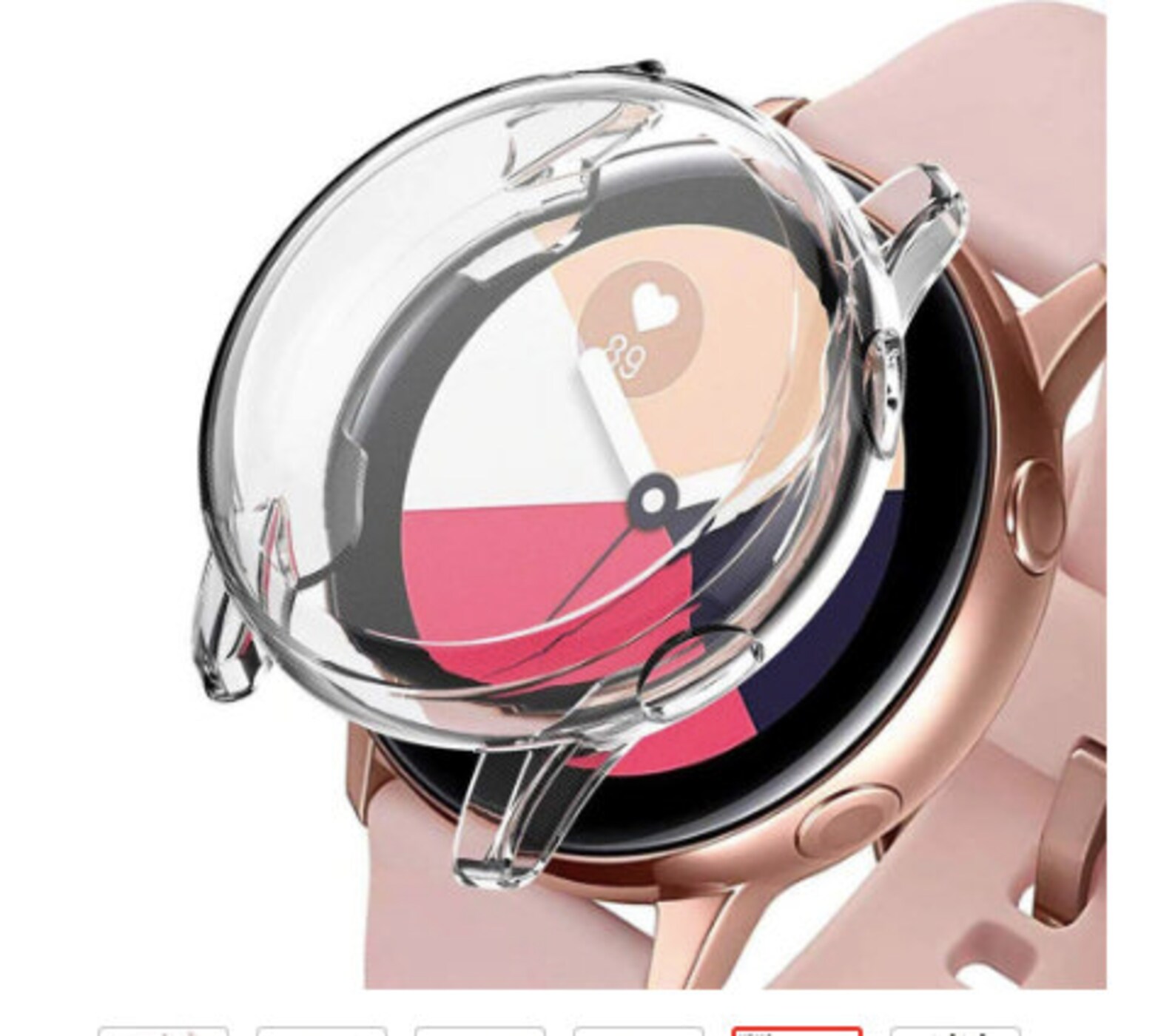 Silver Case for Samsung Galaxy Watch/Accessories/ Protector Etsy