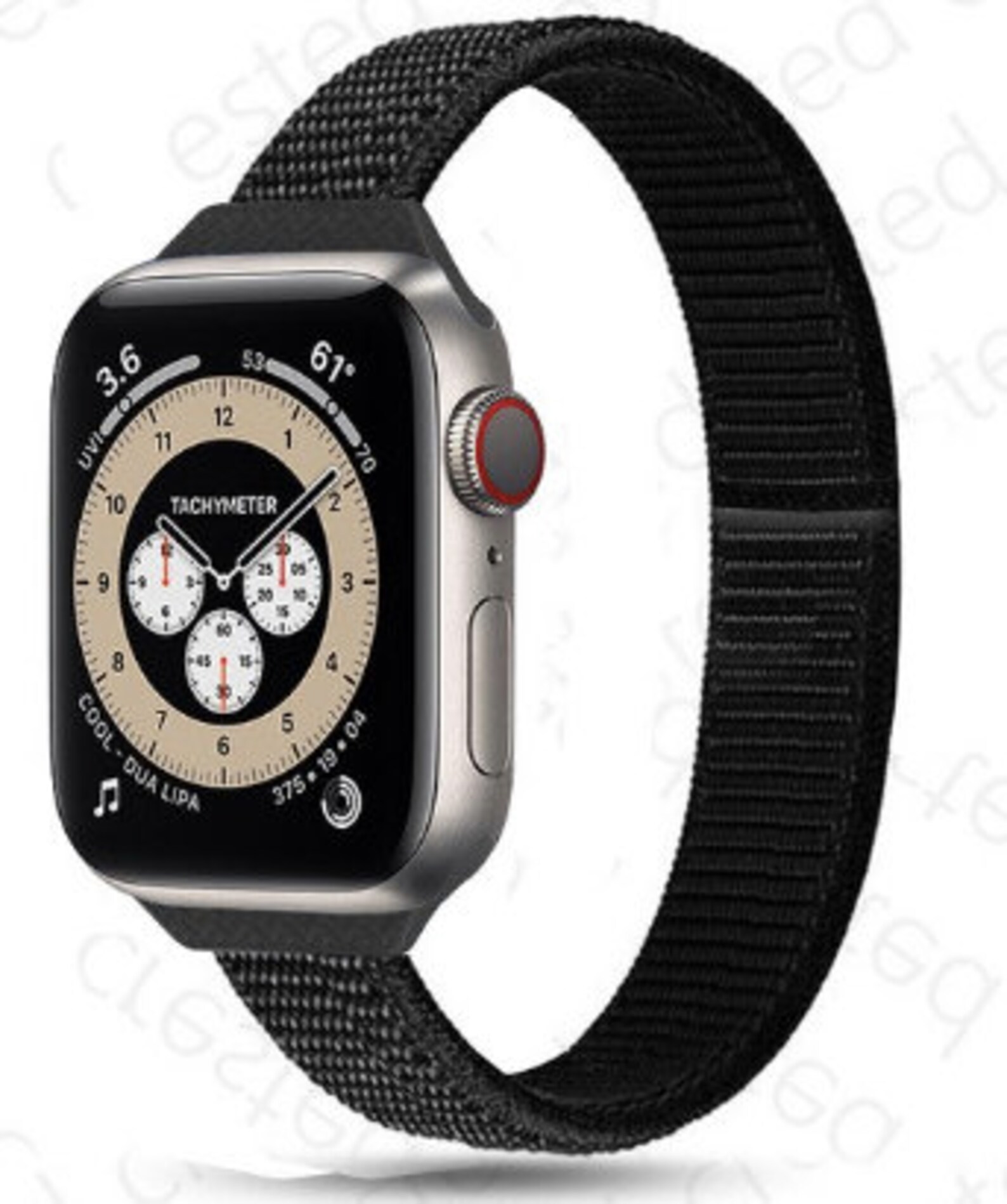 nylon loop apple watch band