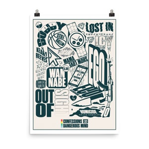 Confessions of a Dangerous Mind Poster (Tracklist) - Logic