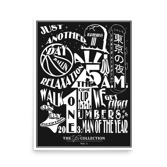 Digital YS Collection Vol. 1 Poster Tracklist Logic Young Sinatra.