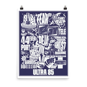 Ultra 85 Poster (Tracklist) - Logic