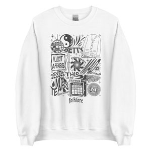Folklore Sweatshirt Taylor Album Tracklist 2022 Swifties