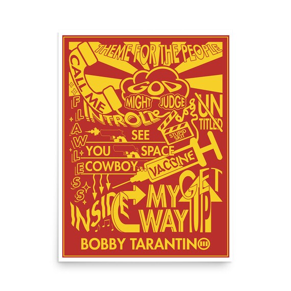 Digital Bobby Tarantino III Poster Tracklist Logic Bobby Tarantino.