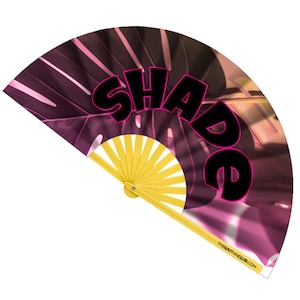 Shade Fan – Sassy Bamboo Folding Hand Fan for Pride & Drag Celebrations