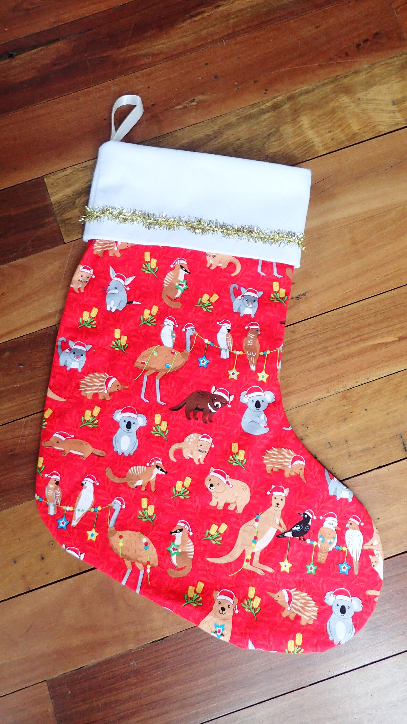 Australian made Christmas Stocking Now Discounted  Etsy