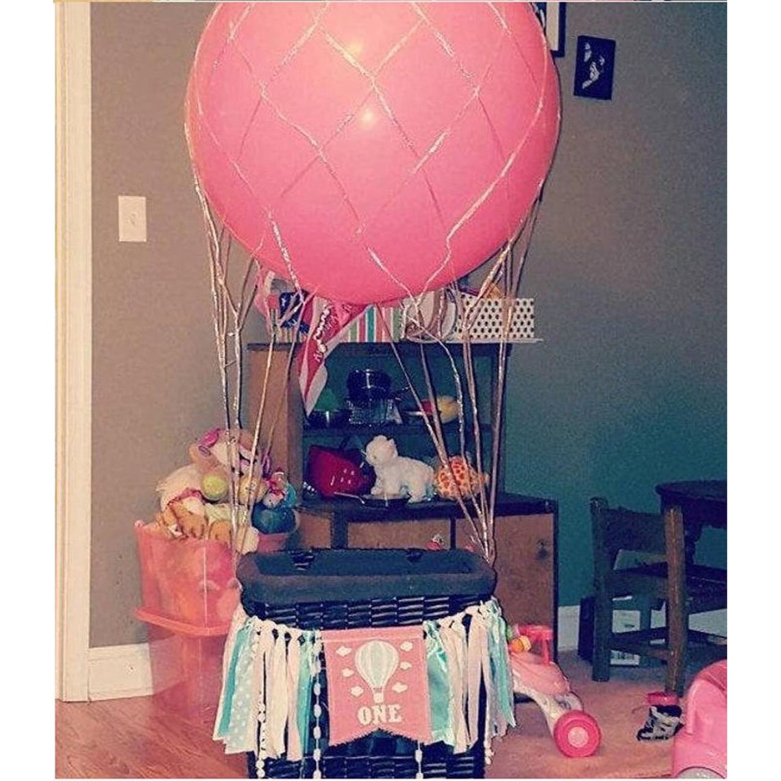 Balloon Nets 36 Hot Air Balloons Net BirthdayPhoto Etsy