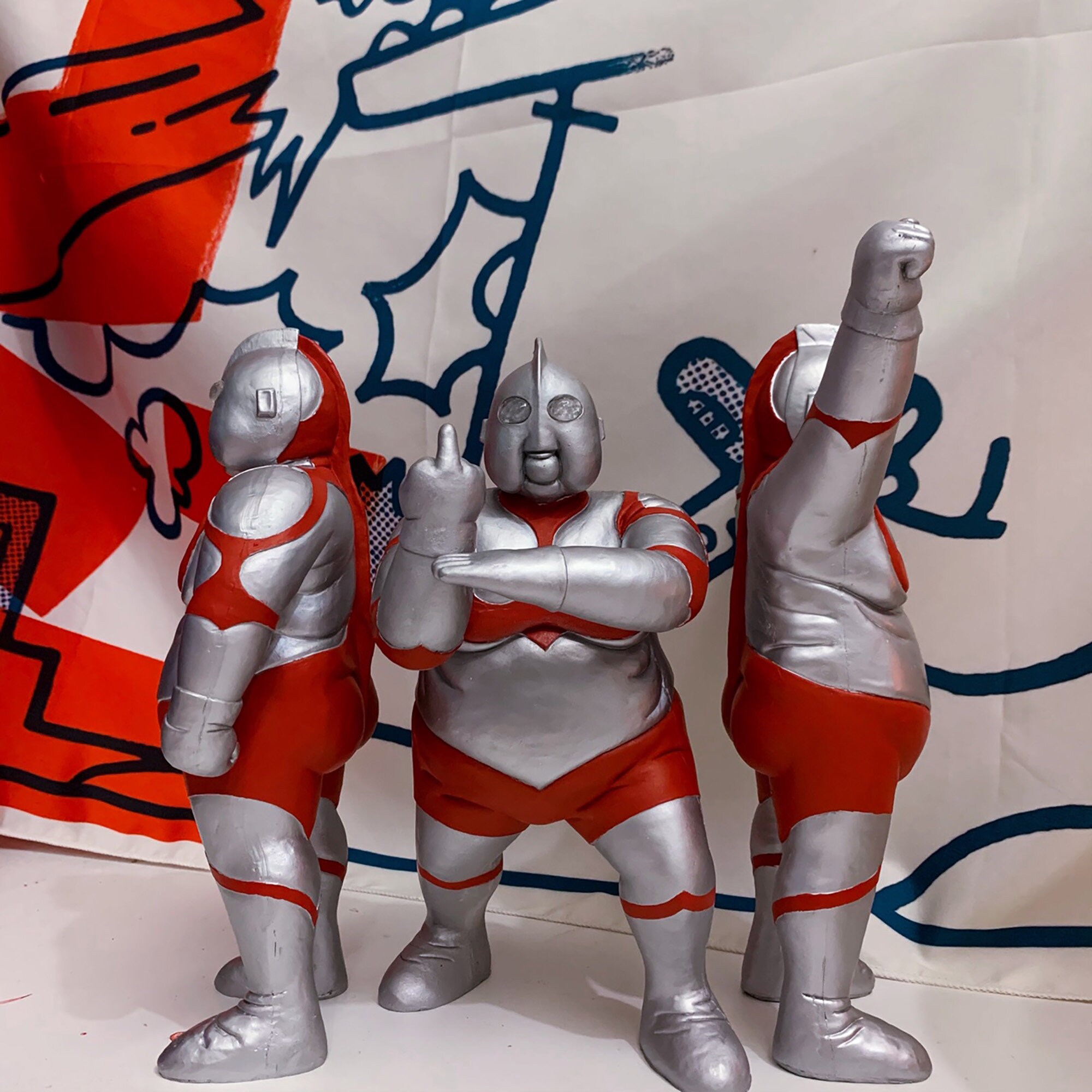 Ultraman Dolls Cute And Funny Gifts Party Decorations | Etsy