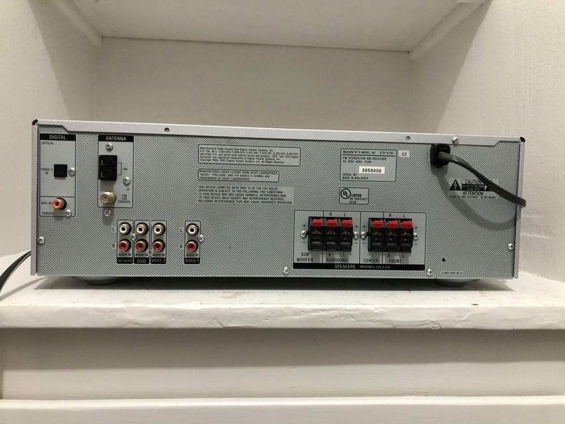 Tested Sony STR-K700 5.1 Channel Digital Audio 800 watts | Etsy