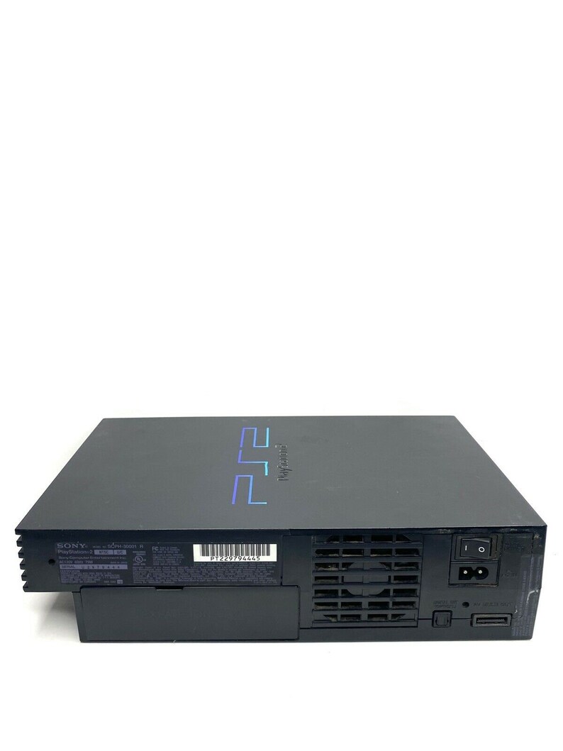Sony Playstation 2 PS2 SCPH30001 Console Black Etsy