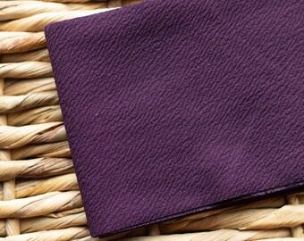 Dark Purple Double Bow Headwrap