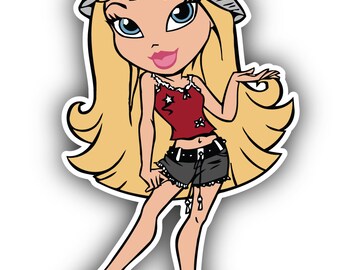 Lil Bratz Cartoon Sticker Bumper Decal /'/'SIZES/'/'