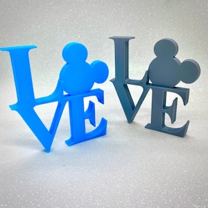 3D Disney Love Home Decor