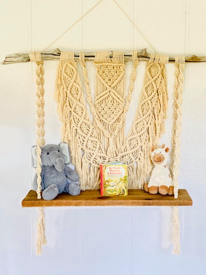 Wall Hanging with Shelf Large