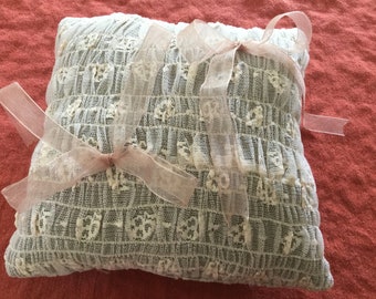 Porte Alliance Mariage Coussin Jute Et Dentelle Toile De Lin Naturelle Mariage Boheme Jute Dentelle Au Croch