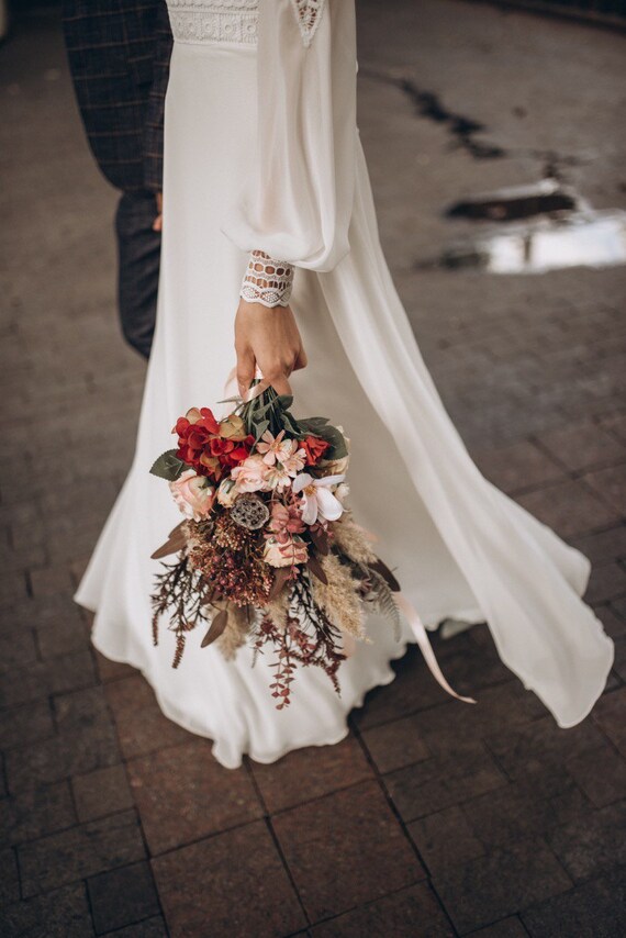 Posy wedding bouquet deals