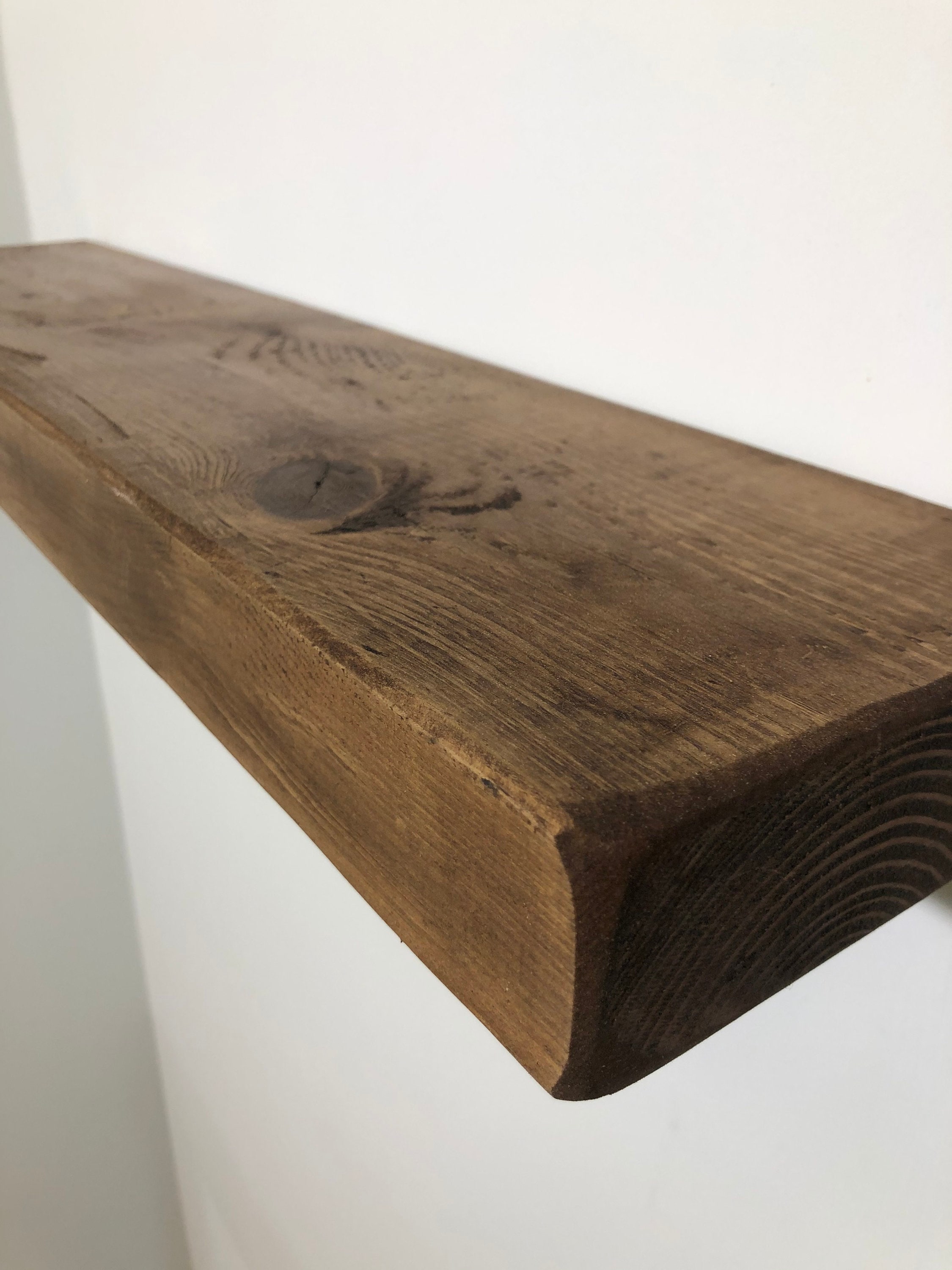 70 inch sale white floating shelf