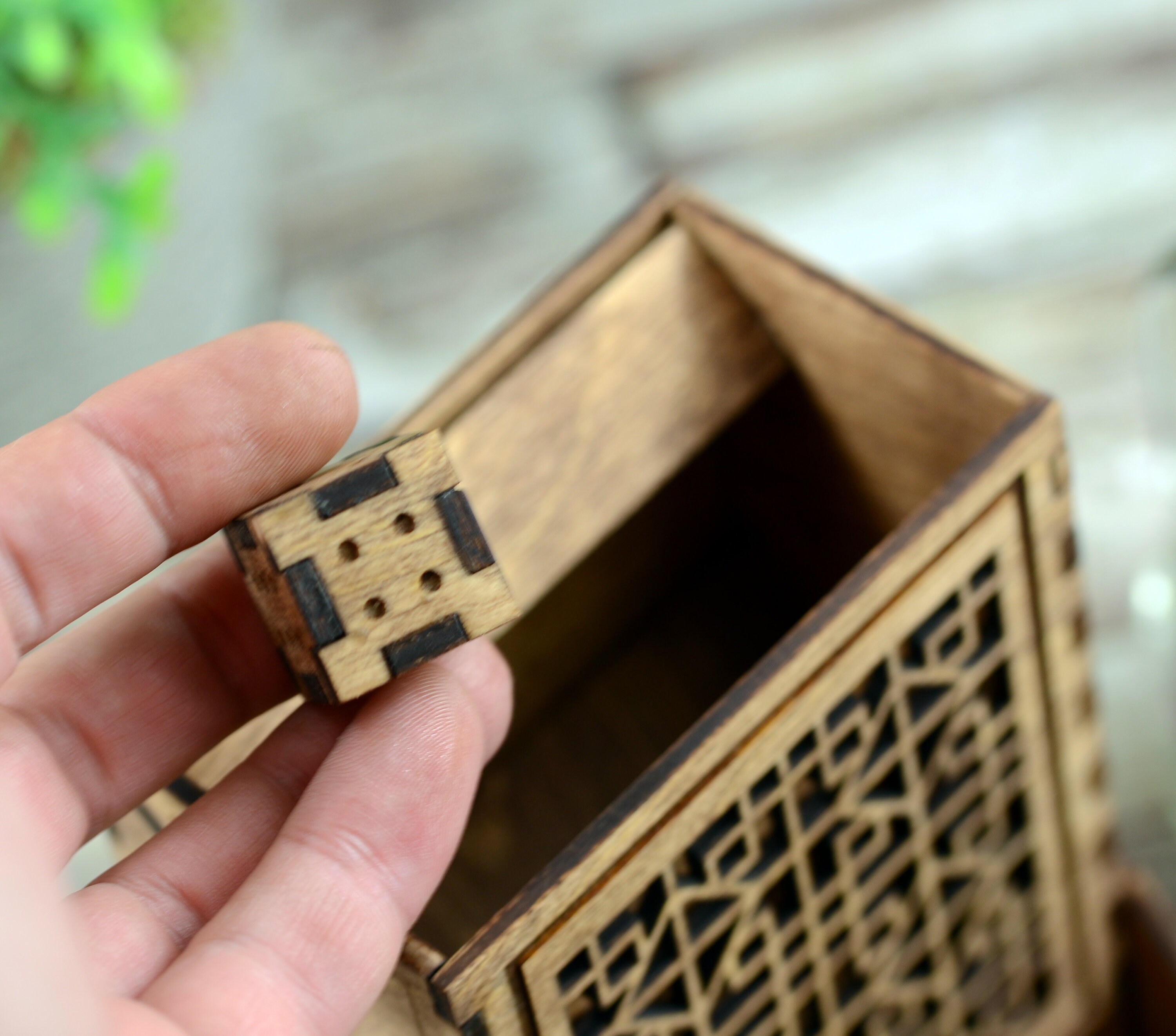 Folding dice tower and dice tray with wooden dice set Etsy