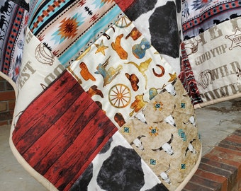 They may be young, but. toddler boy quilt etsy