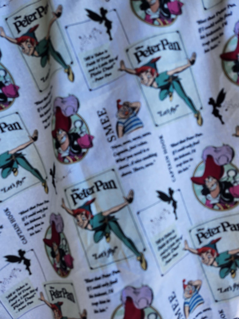 Peter Pan Baby Blanket Handmade Peter Pan Blanket Etsy