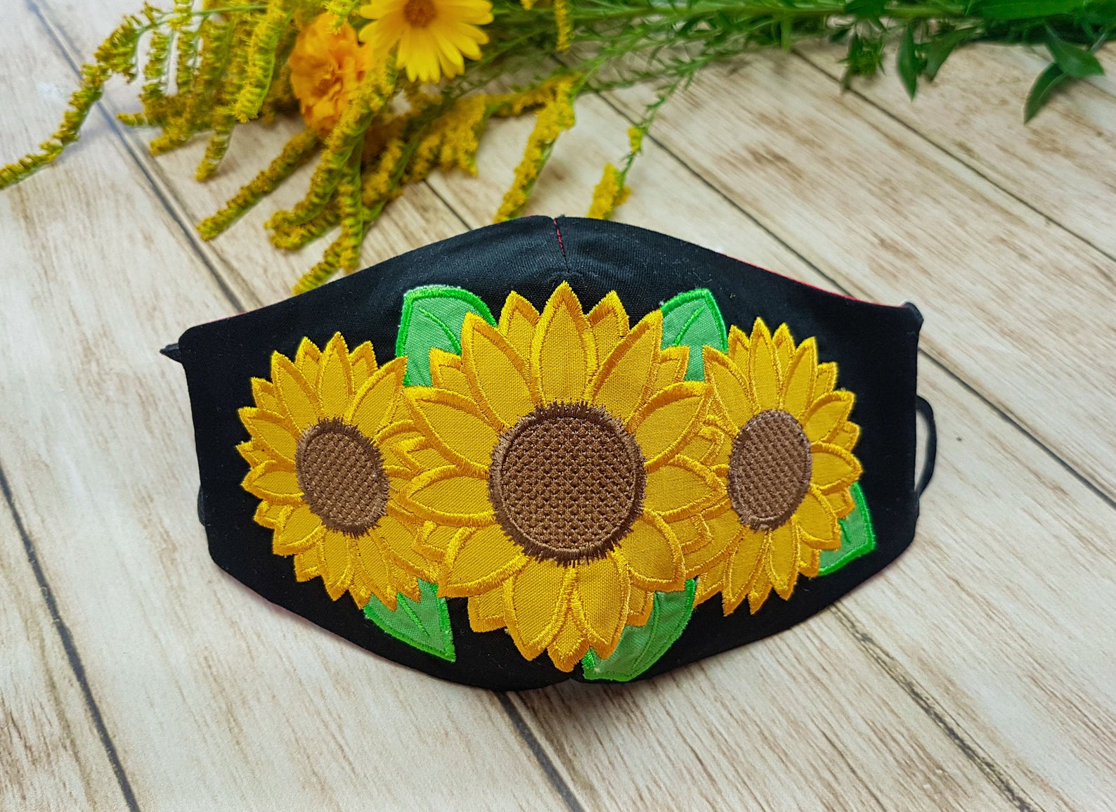 Download Sunflower Face Mask Embroidery Design Sunflower Face Mask ITH | Etsy Sunflower Face Mask Embroidery Design Sunflower Face Mask ITH | Etsy