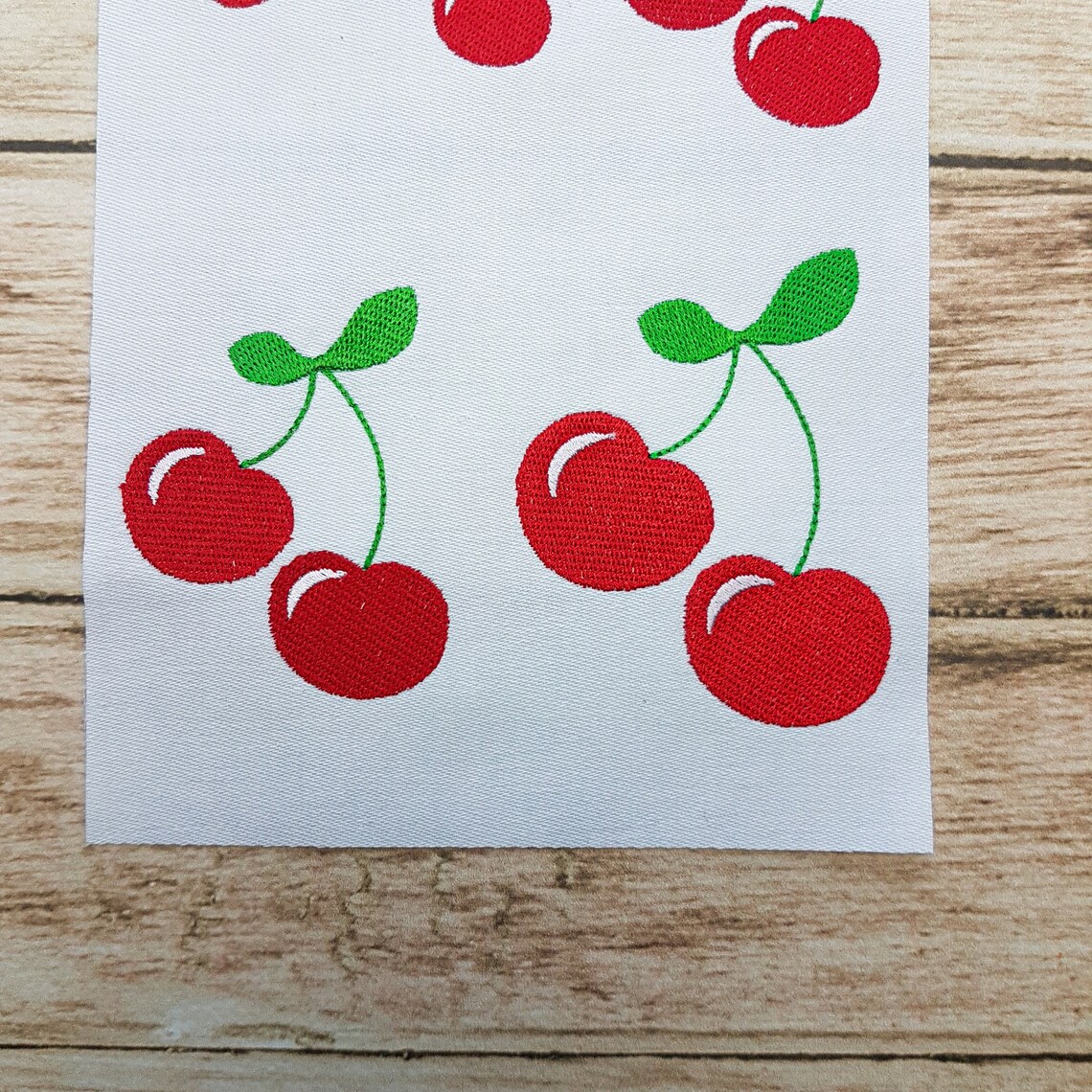 Cherry Embroidery Design Cherry Machine Embroidery Design Etsy