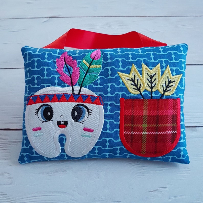 Tooth Fairy Pillow Embroidery Design Tooth Fairy Pillow in Etsy