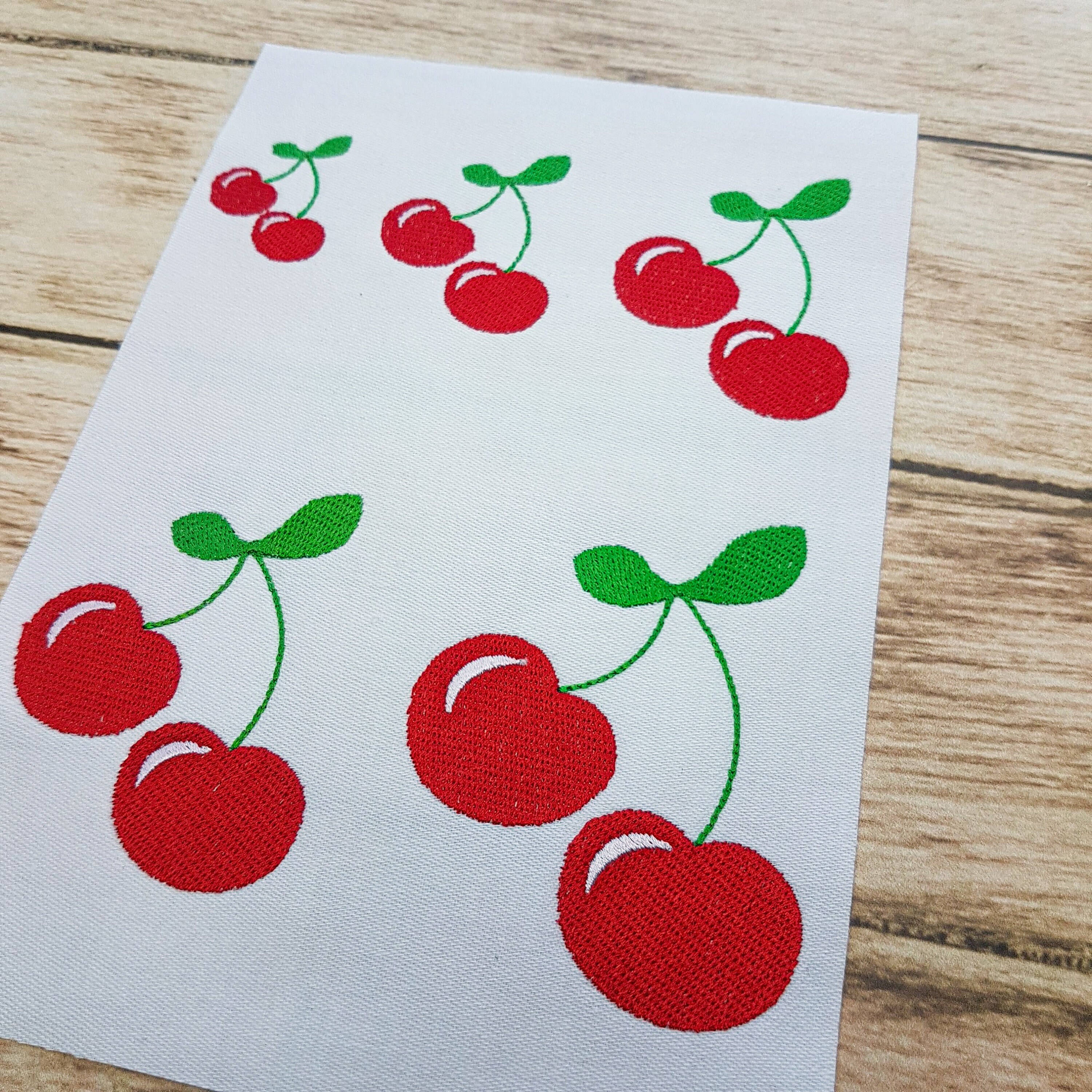 Cherry Embroidery Design Cherry Machine Embroidery Design | Etsy