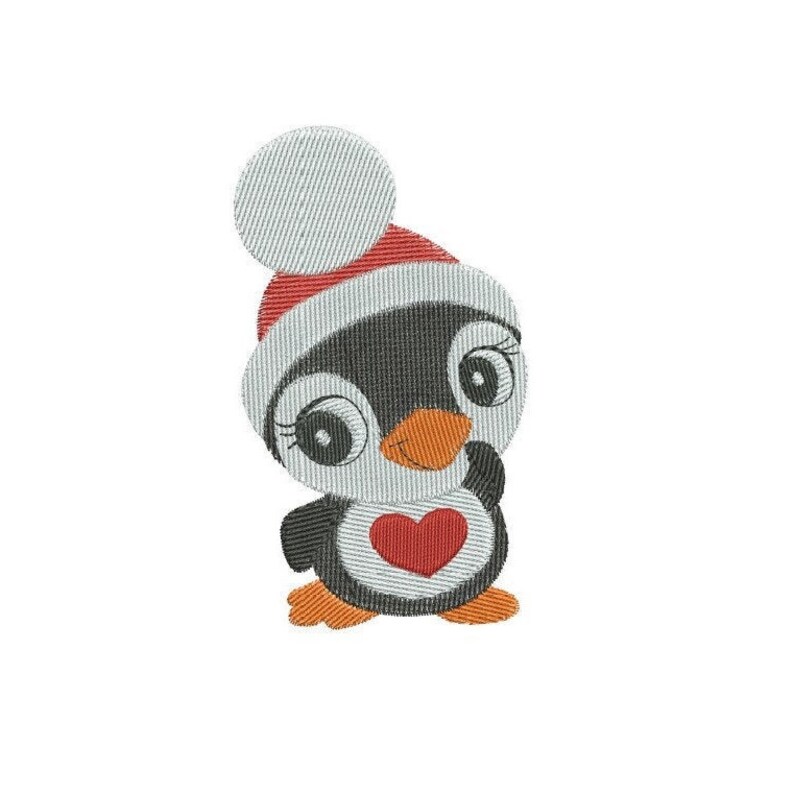 Penguin embroidery design baby penguin machine embroidery  etsy Penguin embroidery design baby penguin machine embroidery  etsy