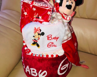 Diaper Cake Minnie Etsy Diaper Cake Minnie Etsy
