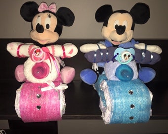 Motorcycle Diaper Cake Etsy