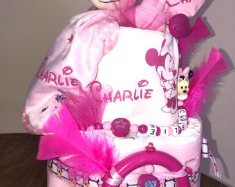 Diaper Cake Minnie Etsy