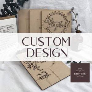 Custom Cake Topper | 200mm wide