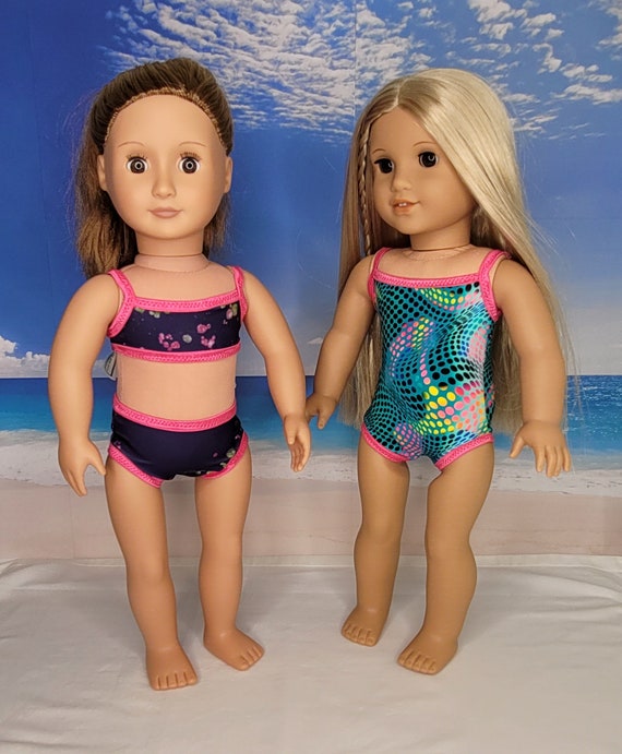 18 Doll Swimsuit and Bikini for American Girl Our Generation
