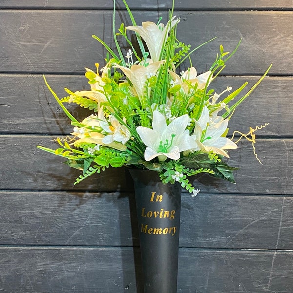 Artificial Flowers for Grave Etsy UK