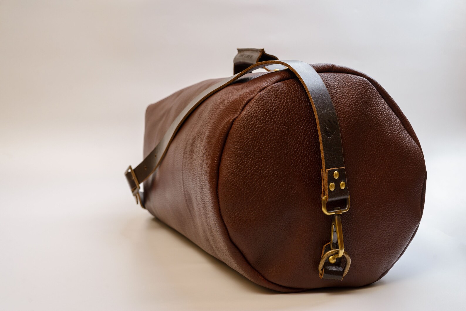 Travel Duffle Bag, Leather Duffle Bag, Military Style Duffle Bag