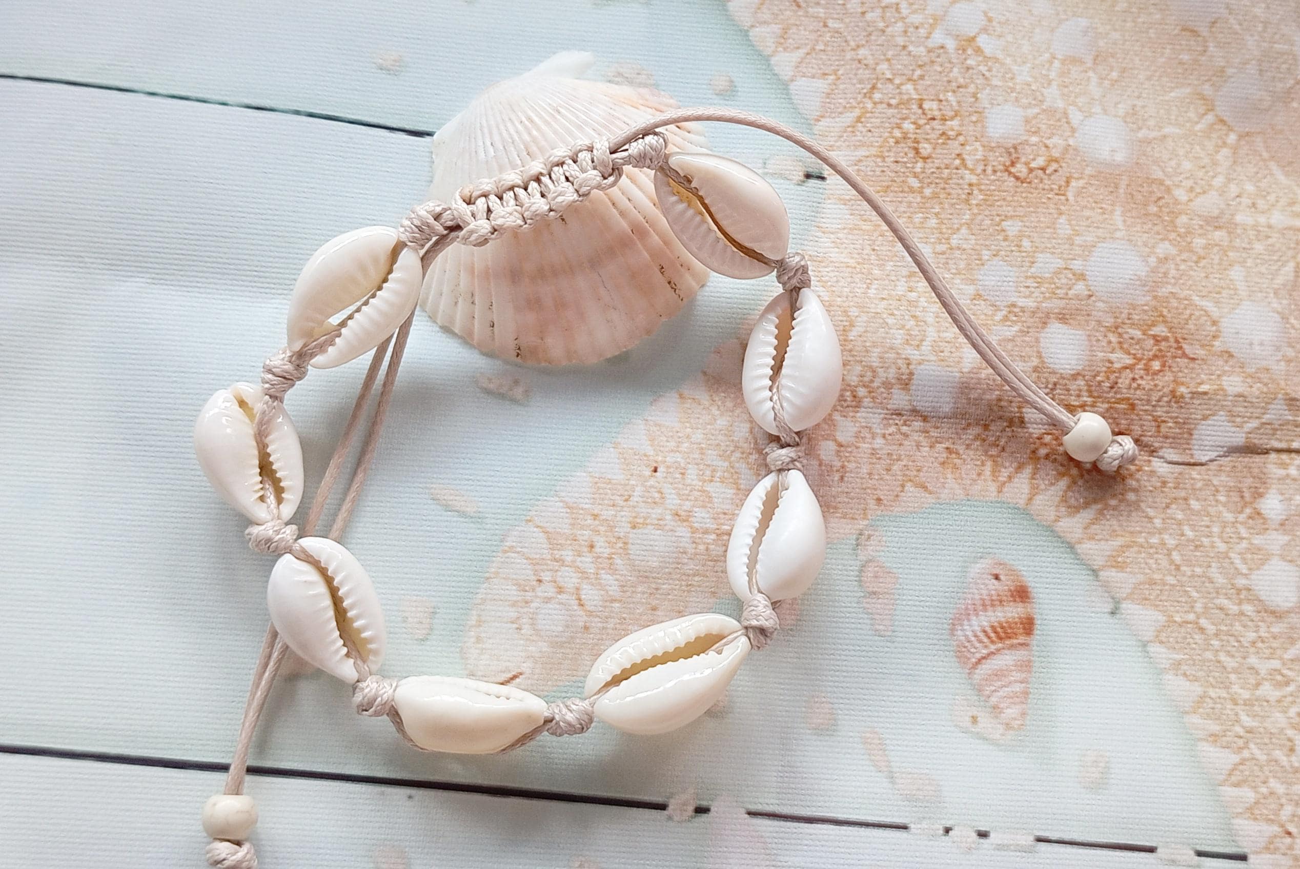 Tobillera De Playa Con Colgante Caracol Para Mujer - Joyería Para Pies Ajustable En Aleación Hipoalergénica