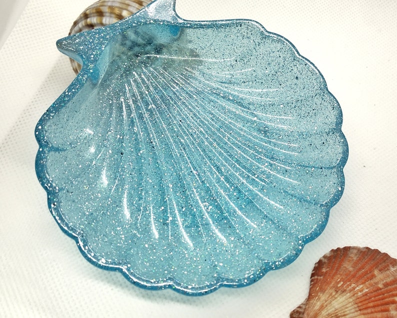 Shell Bowl Soap dish Soap holder Jewelry dish Bath decor Etsy