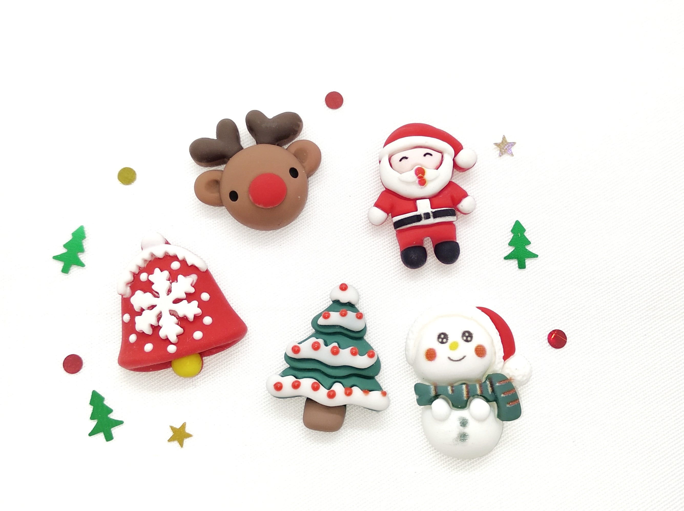 Waline Weihnachtsmagnete 12 Stück - DIY Diamant-Mal-Set Für Kühlschrank