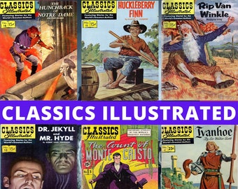 Classic Comics Etsy
