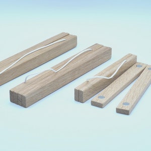 Posterleiste Eiche DIN A3 A4 A5 A2 30cm 21cm 15cm 42cm Posterschiene Holzrahmen Bilderrahmen Eichenholz Holz Wanddekoration Bilderleiste