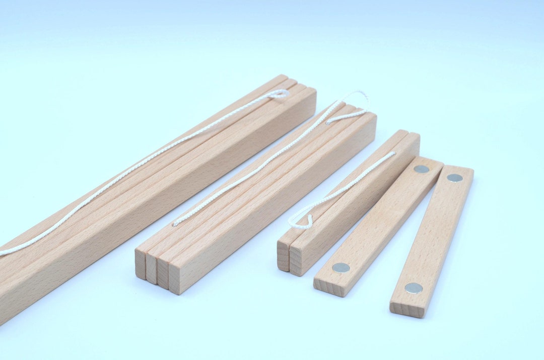 Magnetische Posterleiste Aus Eichenholz - FSC Zertifiziert Für A1-A5 Formate