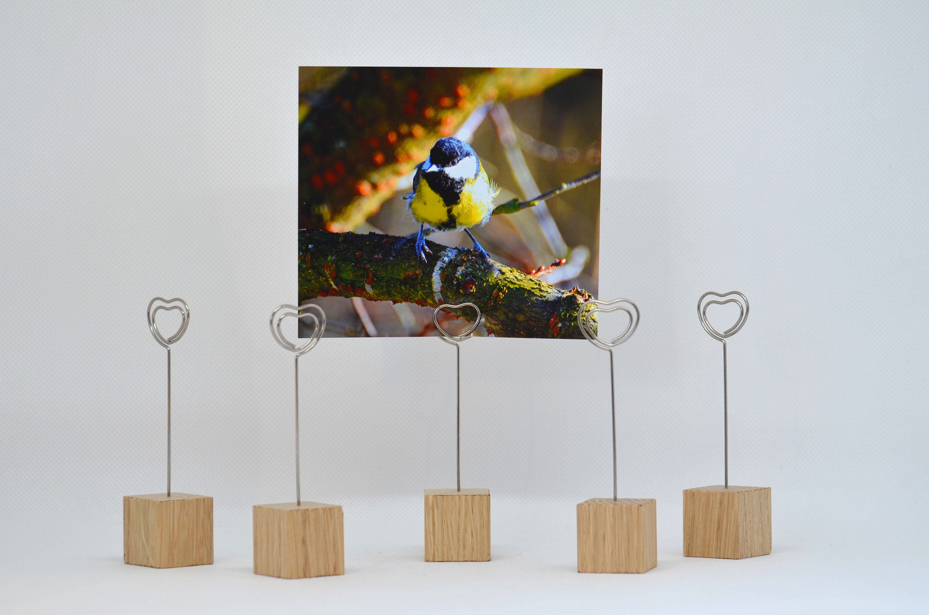 40 Stück Goldene Memo-Clips Dreieckig - Für Tischkarten & Notizen