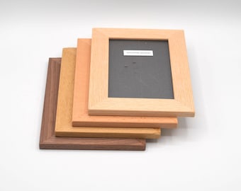 Cadre photo en bois 10x15 13x18 bois de chêne bois de noyer bois de hêtre cadre photo cadre en bois cadre pour affiche décoration murale cadeau photos décoration