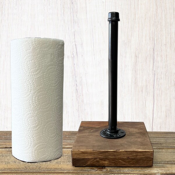 Farmhouse Paper Towel Holder Etsy