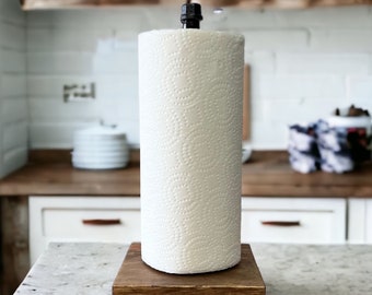 Farmhouse Paper Towel Holder No. 30 - Kitchen Decor- Country Decor