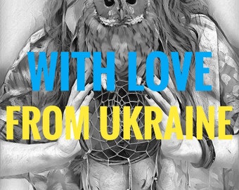 carte postale avec oiseau ukrainien télécharger Solidarité avec l’Ukraine, Paix pour l’Ukraine, Téléchargement de fichier numérique
